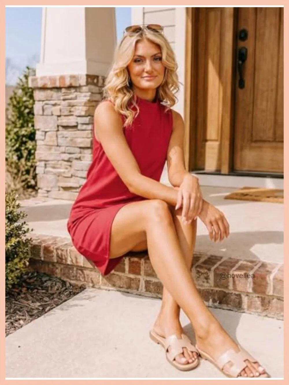 Women's 2 Piece Skirt Set Summer Tennis Lounge Outfit Mock Neck Tank & Skort